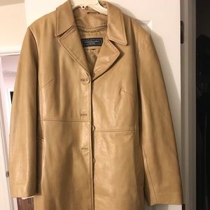 Leather jacket and pants